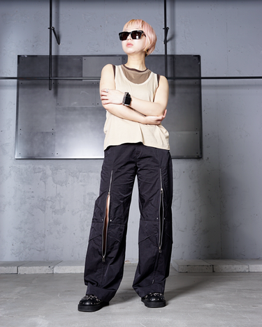 【YOHEI OHNO】<br>”ZIP OPEN” TROUSERS