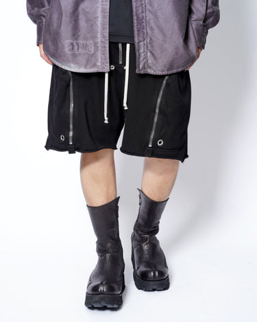 【POLLACKI】<br>No.3 HAND DYED HORSE LEATHER RUBBER/LEATHER SOLE BOOTS