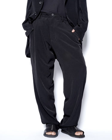 【Yohji Yamamoto POUR HOMME】<br>TA TUXEDO SLIM WALLET PANTS