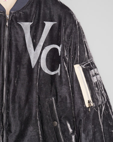 9/28(mon) 0:00 Launch<br>【MASU】<br>VC VELVET PUFFER BOMBER JACKET