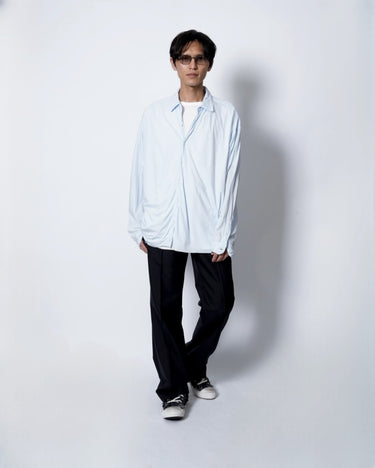イベント期間限定アイテム<br>(6月27日～7月5日まで)<br>【KANEMASA PHIL】<br>46G Artisan Shirt (SAX DYE)