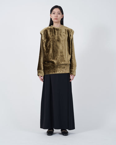 イベント期間限定アイテム<br>(9月19日～27日まで)<br>【ANTHEM A】<br>CRUSH VELVET LONG TOPS