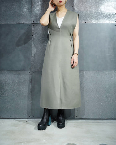 【08sircus】<br>ツイル<br>ダブルフェイス<br>リバードレス