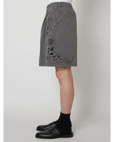27SS予約受付中<br>【TAAKK】<br>GARMENT DYED Shorts