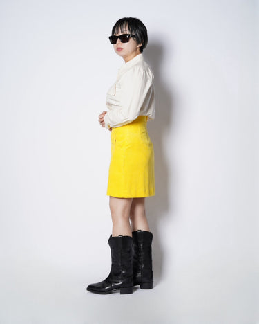 【SATORU SASAKI】<br>DOUBLE-BELTED<br>MINI SKIRT