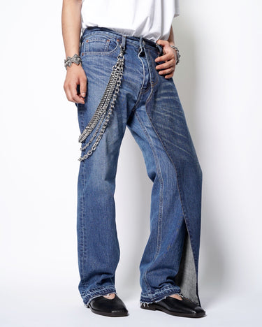 【JUNYA WATANABE】<br>× Levi's WRAP DENIM PANTS WITH 4WALLET CHAIN