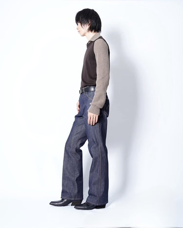 【TOGA ARCHIVES】<br>TOGA × Wrangler Semi-flare denim trousers