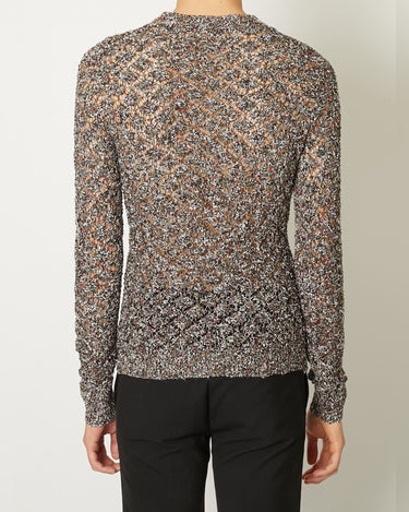 26AW予約受付中<br>【TAAKK】<br>MIX COLOR KNIT MULTI-COLORED SWEATER