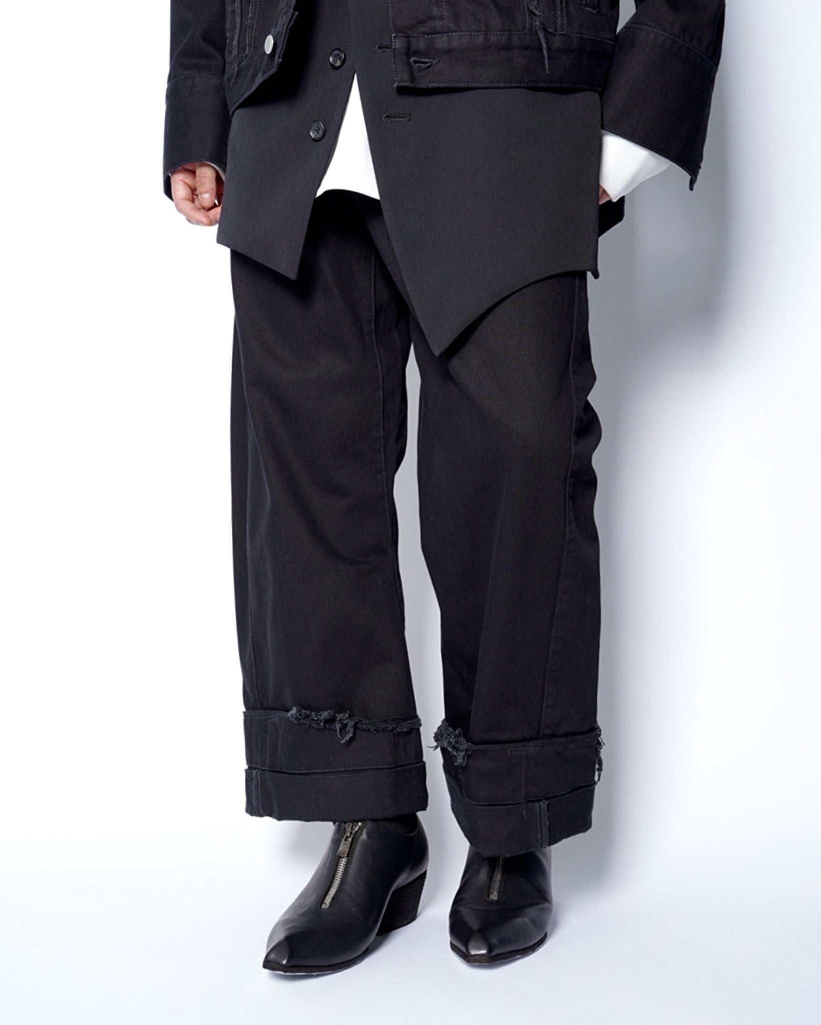 GUIDI(グイディ) - TX00FZ-HORSE FULL GRAINFRONT ZIP POINTED TOE