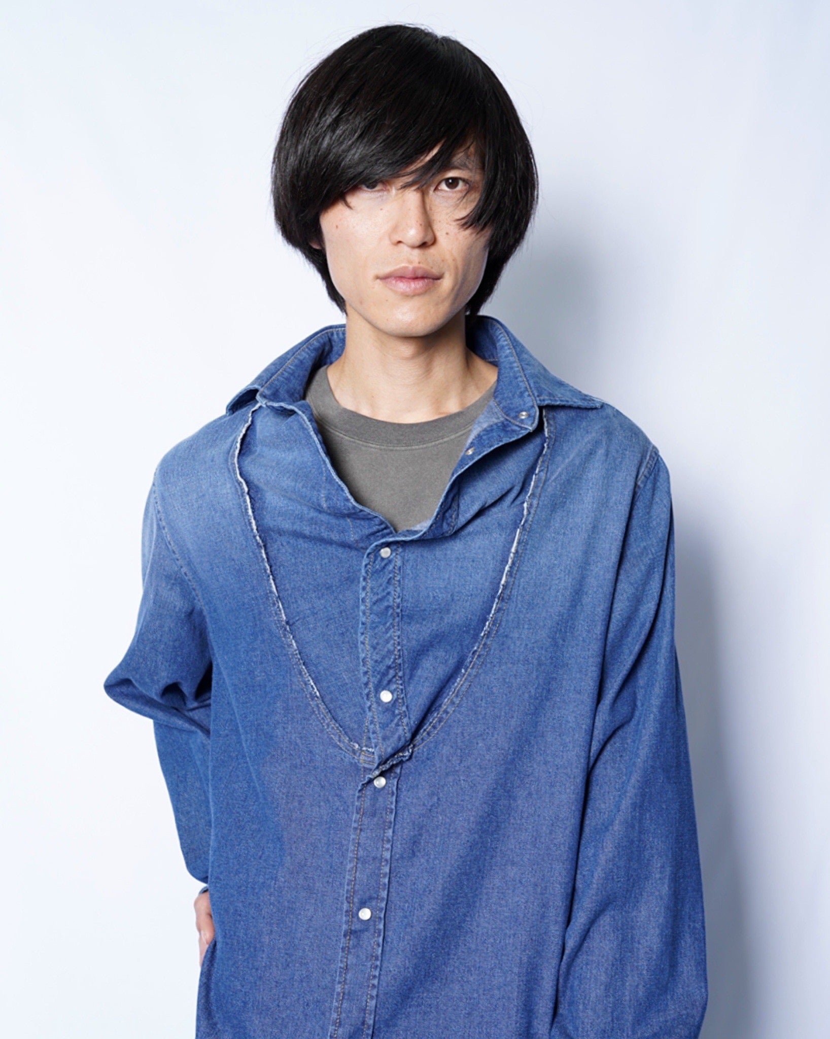 Maison Margiela(メゾンマルジェラ) -REBUILD COLLOR DENIM SHIRTS