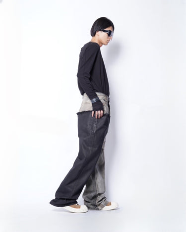 【RICK OWENS DRKSHDW】<br>GETH JEANS-COMW1A-