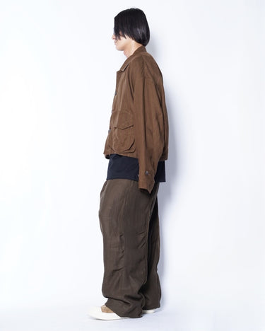 [ZIGGY CHEN]<br>CROPPED WORKERS JACKET