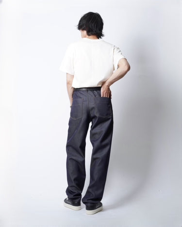 26AW予約受付中<br>【OVERCOAT】<br>Wool Denim Wide Leg Pant