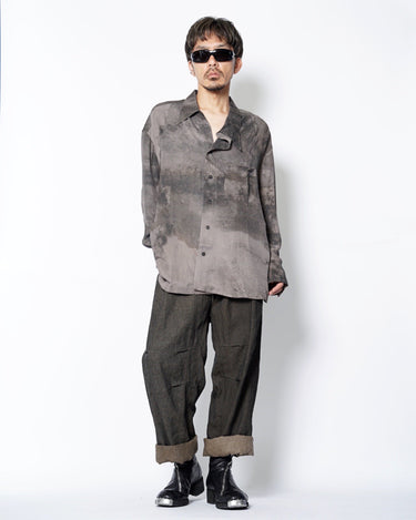 [Ziggy chen]<br>Reversible CollageD Long COAT
