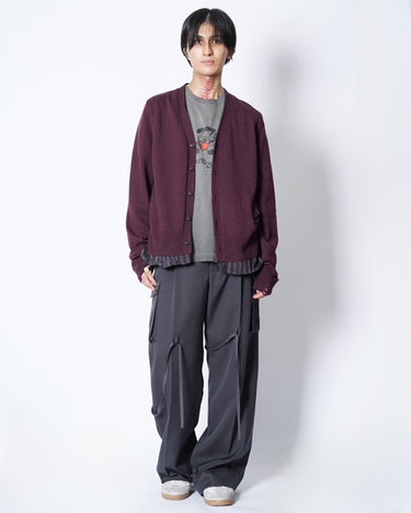 [Maison Margiela 4,14]<br>Lining Layered<br>Cardigan