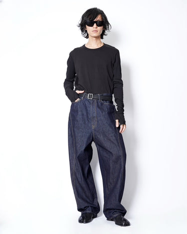 【kolor】<br>WIDE TAPERED DENIM PANTS