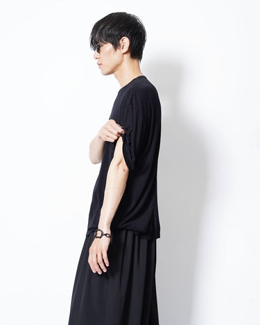 イベント期間限定アイテム<br>(6月27日～7月5日まで)<br>【KANEMASA PHIL】<br>18G Wool Pack Tee (BLACK)