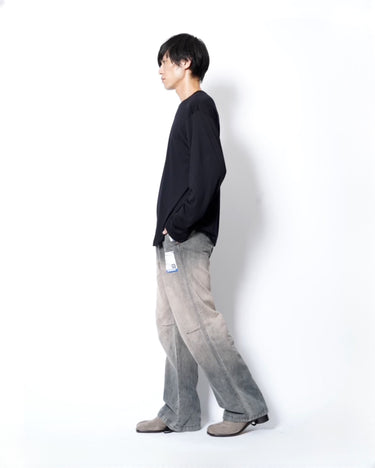新入荷<br>【BATONER】<br>WOOL LONG SLEEVE T-SHIRT
