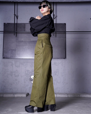 【ENSW】<br>HIGH WEST CHINO PANTS