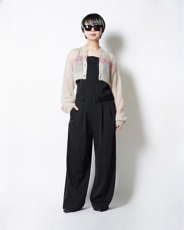 【KAKAN】<BR>BABY MOHAIR SHORT CARDIGAN