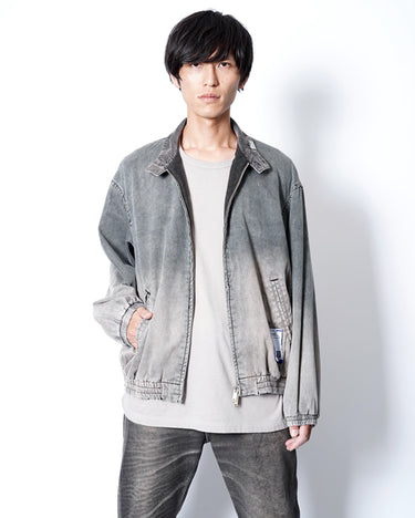 【in・stru(men-tal).】<br>WS COTTON HERRINGBONE SUNFADED JACKET