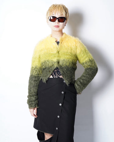 【TOGA ARCHIVES】<br>SHAGGY KNIT CARDIGAN