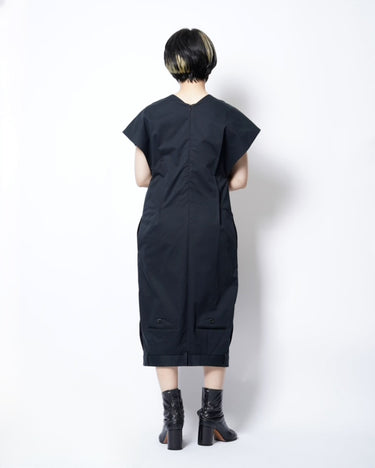 【INSCRIRE】<br>C/P Upside-Down Dress