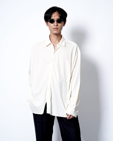 イベント期間限定アイテム<br>(6月27日～7月5日まで)<br>【KANEMASA PHIL】<br>46G Artisan Shirt (ECRU DYE)