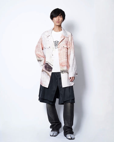 8.8(sat) 0:00 Launch<br>【ANTHEM A】<br>LAYERED PRINTED MILITARY SHIRTS JACKET (UNISEX)