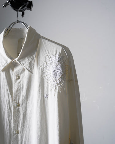 【kiminori morishita】<br>HAND EMBROIDERY SHIRT "EYE"