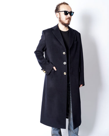 【JUNYA WATANABE MAN】<br>CASHMERE BEAVER SAILOR COLLAR COAT