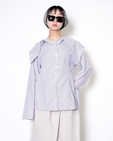 【YOHEI OHNO】<br>UNFIXED COLLAR SHIRTS