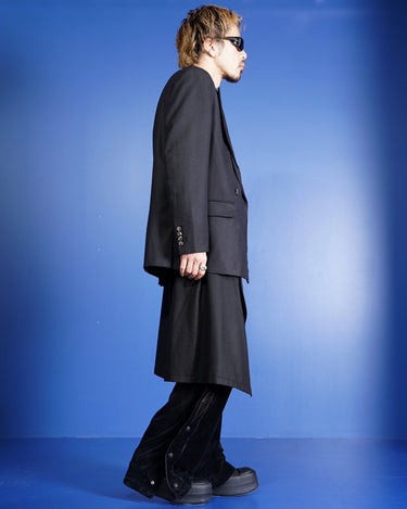 【MARINA YEE】<br>"BLACK JACK"<br>ORIGAMI BLAZER<br>-WOOL-