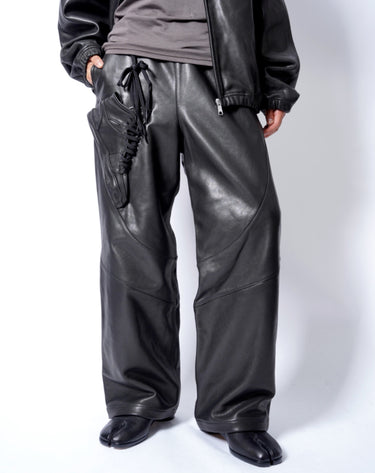 7.11(sat) 10:00 Launch<br>【doublet】<br>BASKETBALL SHOE POCKET LEATHER PANTS