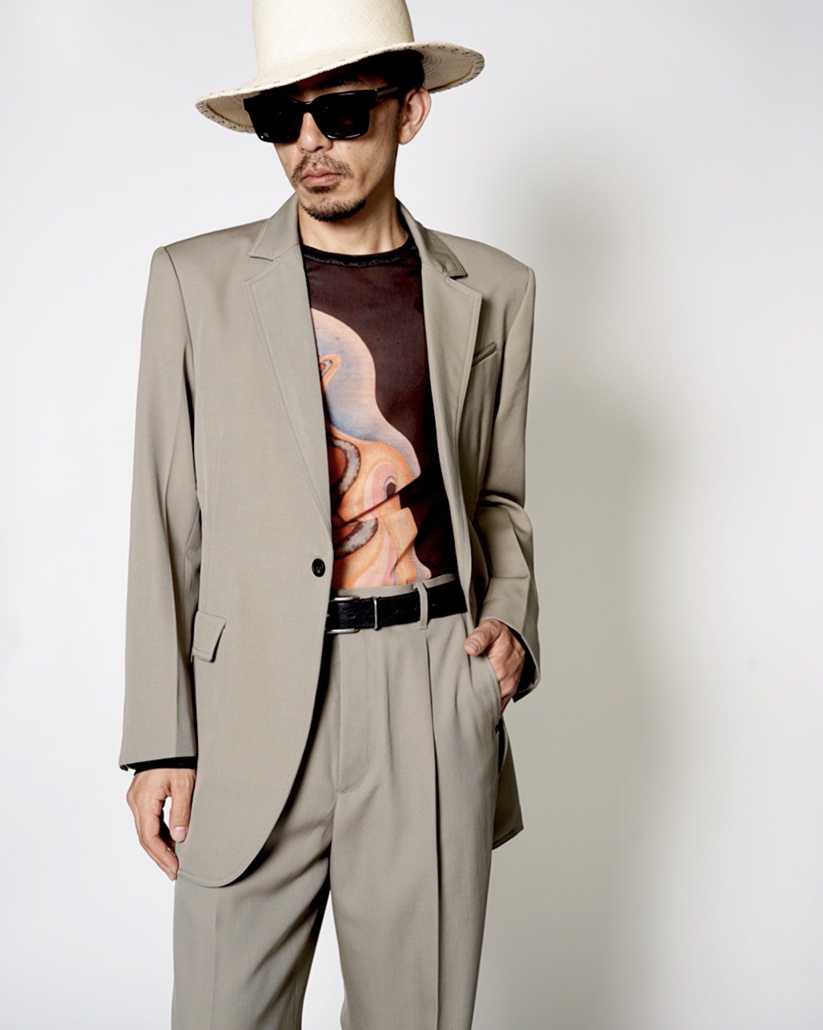 SASAKI SATORU】TWIST TAILORED JACKET-Amanojak.