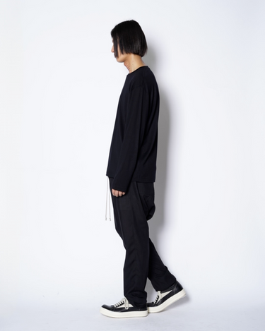 26AW予約受付中<br>【BATONER】<br>WOOL LONG SLEEVE T-SHIRT