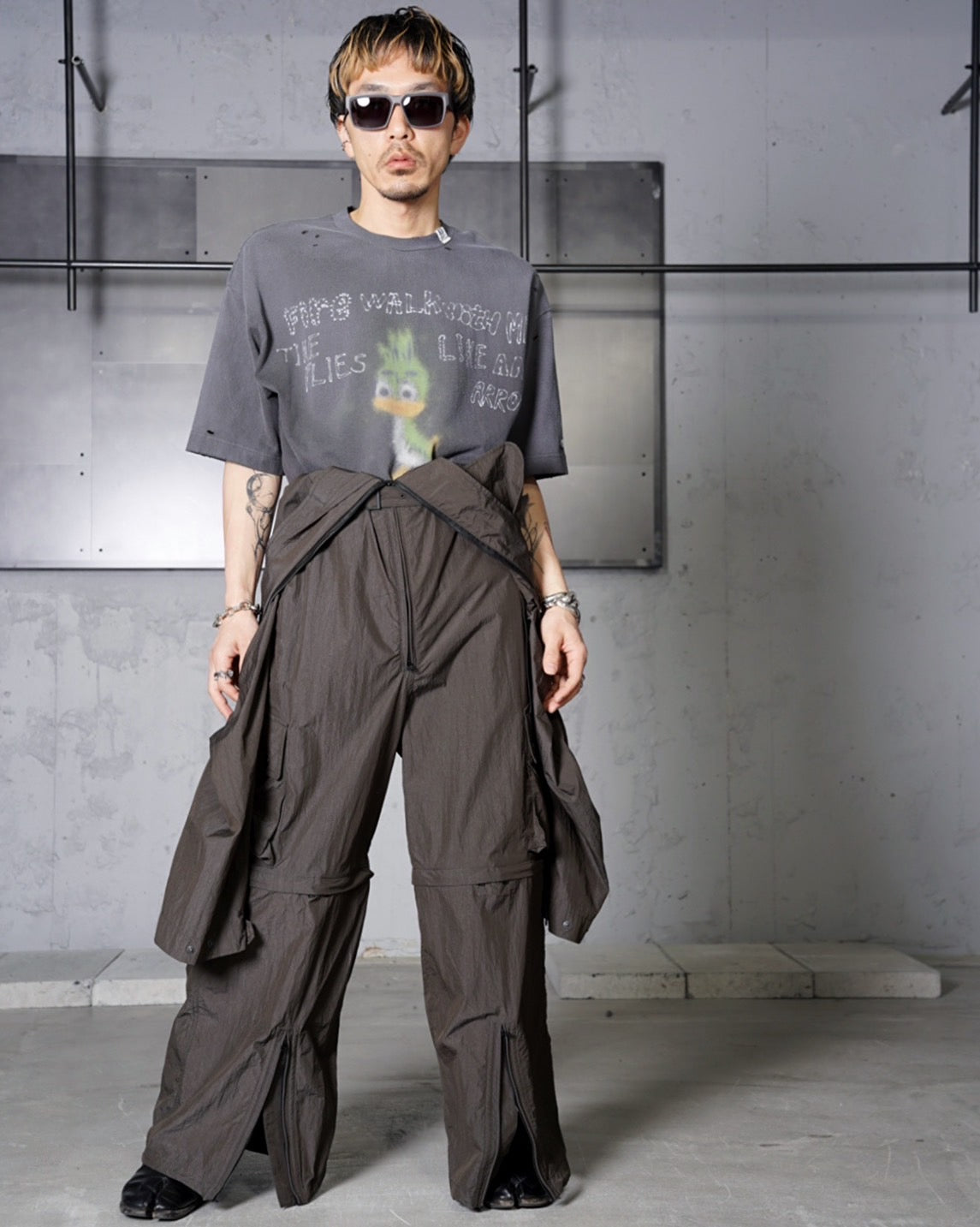 SUBLATIONS】WASHER NYLON TRANSFORM JUMPSUIT.13 - Amanojak