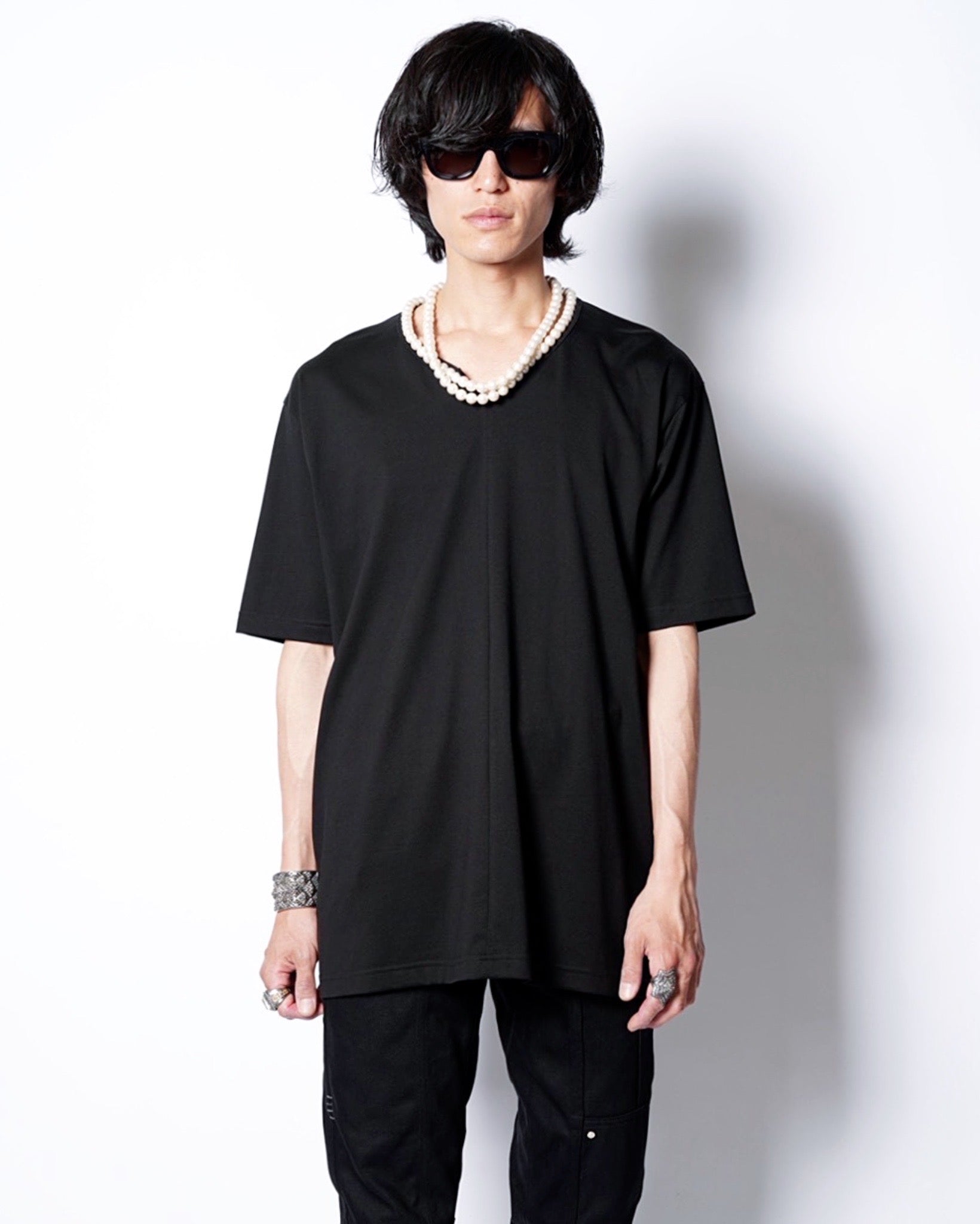 JUNYA WATANABE】PEARL NECKLACE TEE-Amanojak.