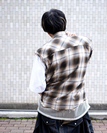 【Rafu】<br>DIY FLANNEL VEST