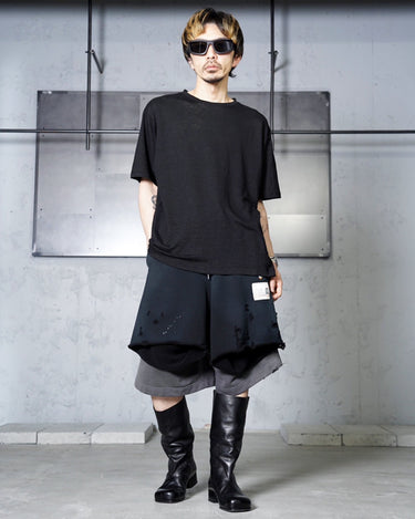 【BATONER】<br>NORMANDY LINEN T-SHIRT