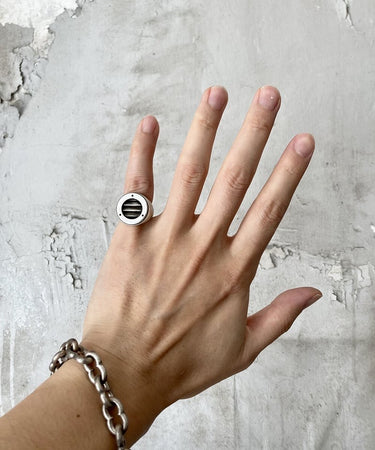 [in・stru(men-tal).]<br>DENIM BAGGY PANTS