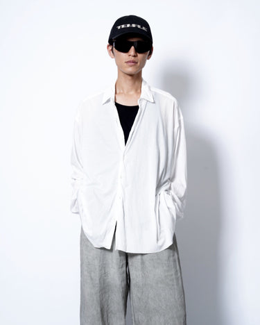 イベント期間限定アイテム<br>(6月27日～7月5日まで)<br>【KANEMASA PHIL】<br>46G Artisan Shirt (WHITE DYE)