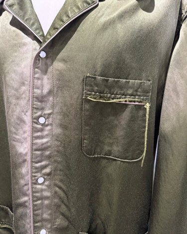 【SUBLATIONS】 <br>RUSTY SATIN PAJAMA SHIRT .15