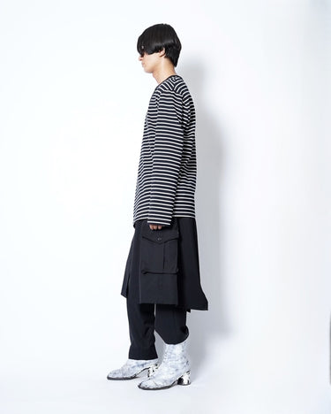 【MAHITO MOTOYOSHI】<br>DOCKING LONG T-SHIRTS
