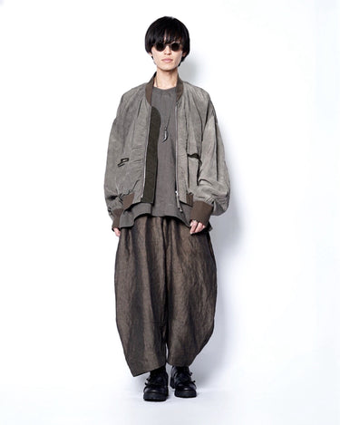 【AVIVA JIFEI XUE】<br>Amanojak. EDITION<br>COCOON PANTS (W/CERAMIC BUTTON)