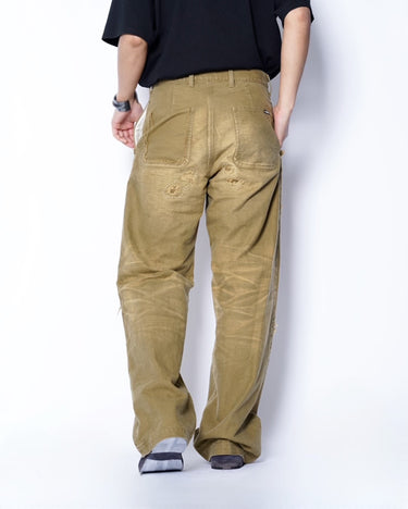 【KAMIYA】<br>Repaired Serge Work PANTS