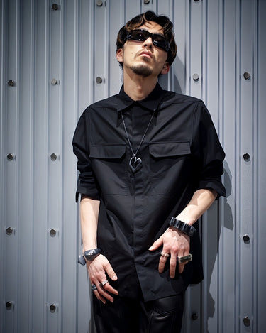 [PARTS OF FOUR]<br>Jazz's Heart Necklace<br>-Z2330-10-ka-<br>Iron