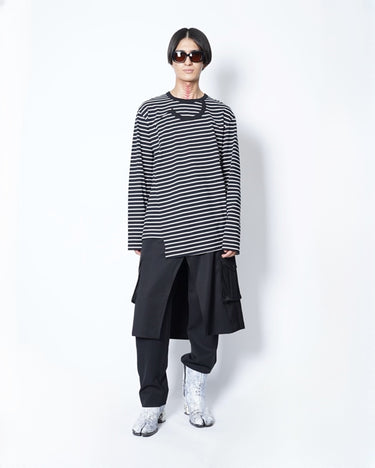 【MAHITO MOTOYOSHI】<br>DOCKING LONG T-SHIRTS