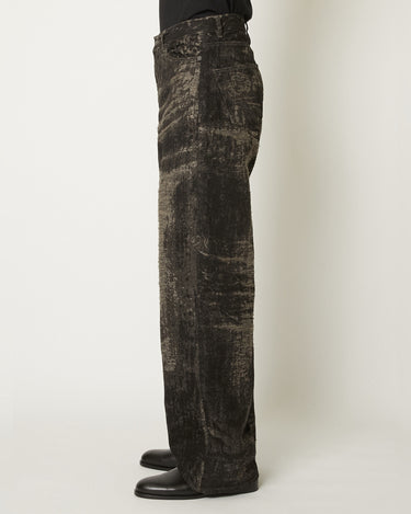 26AW予約受付中<br>【TAAKK】<br>JACQUARD TAAKK DENIM WIDE PANTS