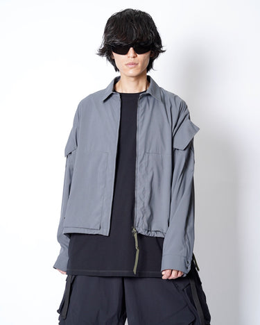 [ACRONYM]<br>"LA12-M"<br>NYLON STRETCH SHIRT JACKET